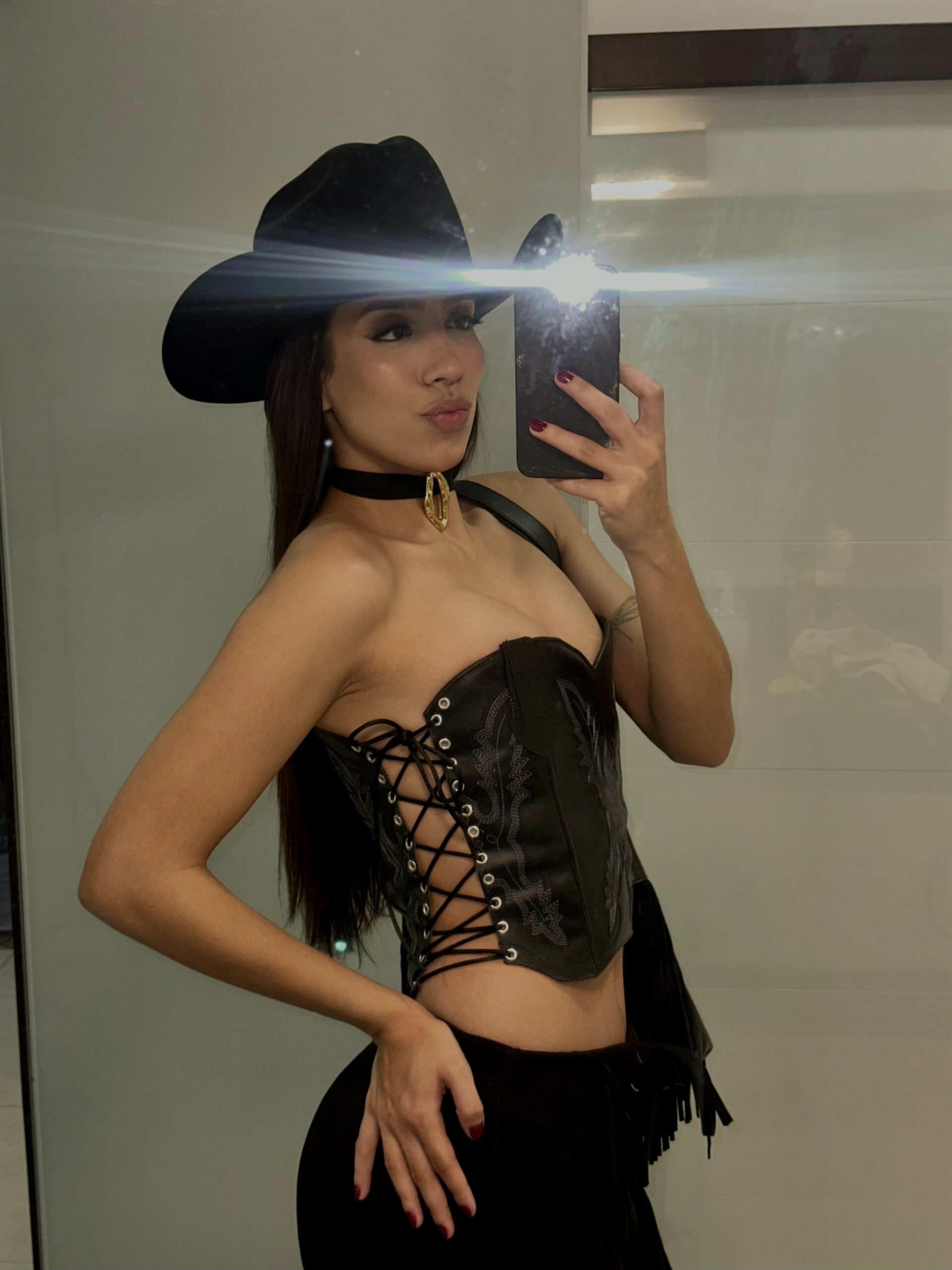 IMG_8595 CORSET DEUSA COURO - Imagem 1